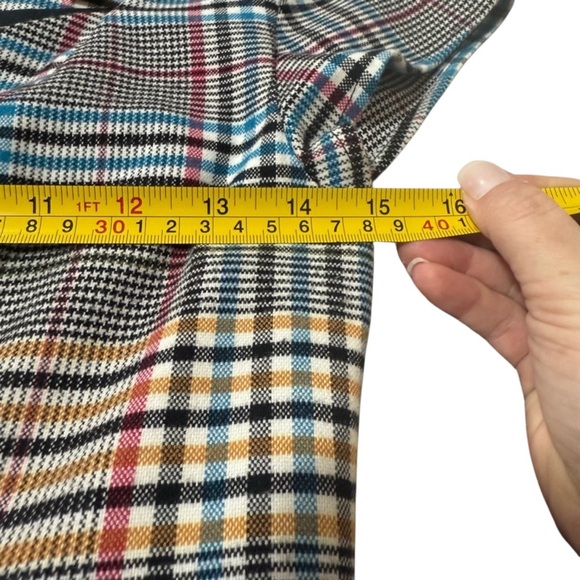 Anthropologie Moulinette Soeurs Plaid Fit & Flare Dress Women’s Size 4 - Picture 9 of 11